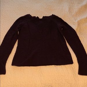 Maroon American Eagle sweater